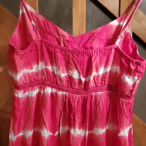 PINK LONG SUMMER DRESS - Picture 5 of 6